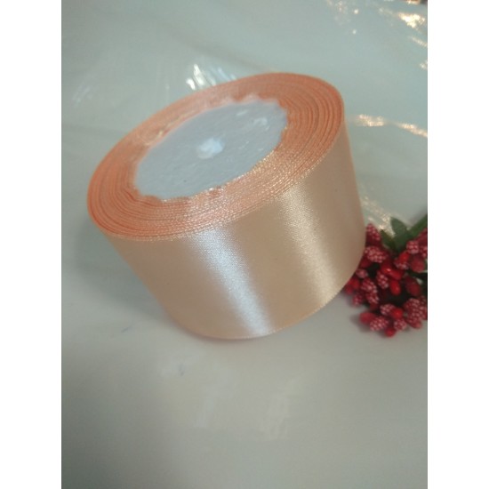 Ленты атласные однотонные 5 см, цена за 5 м